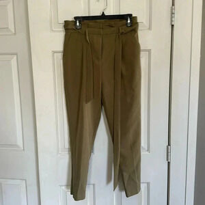 Essue Green Tie Pant Size Large